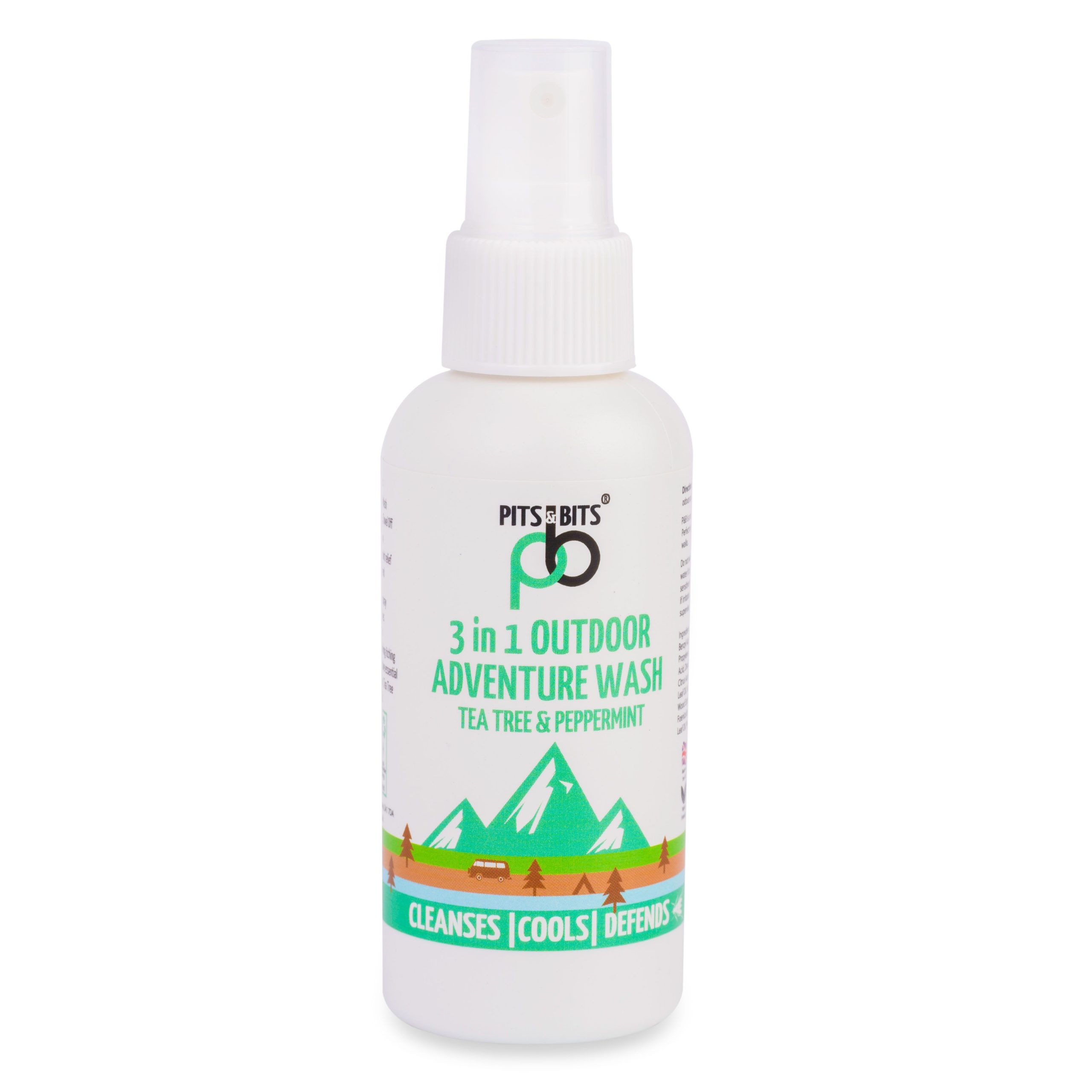 3 in 1 Outdoor Adventure No Rinse Body Wash Spray 100ml