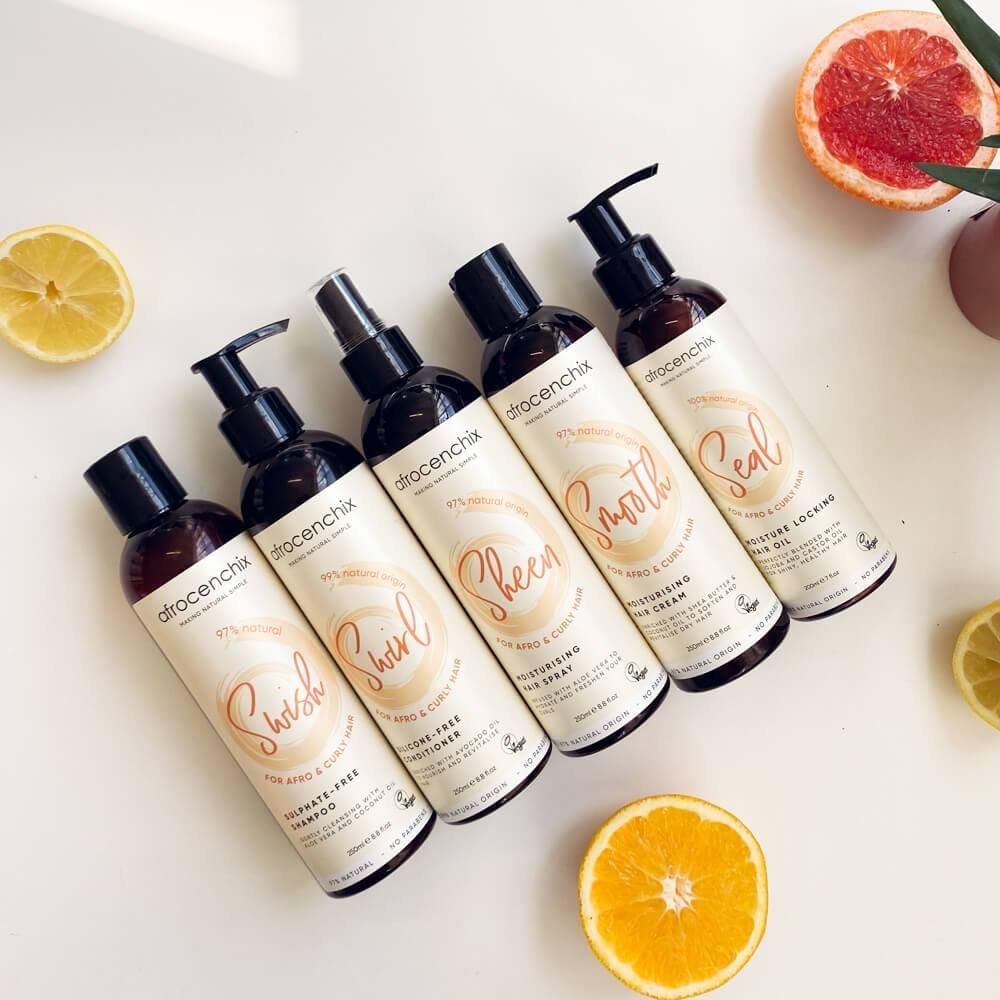 The Wash Day Set with African Print Bag