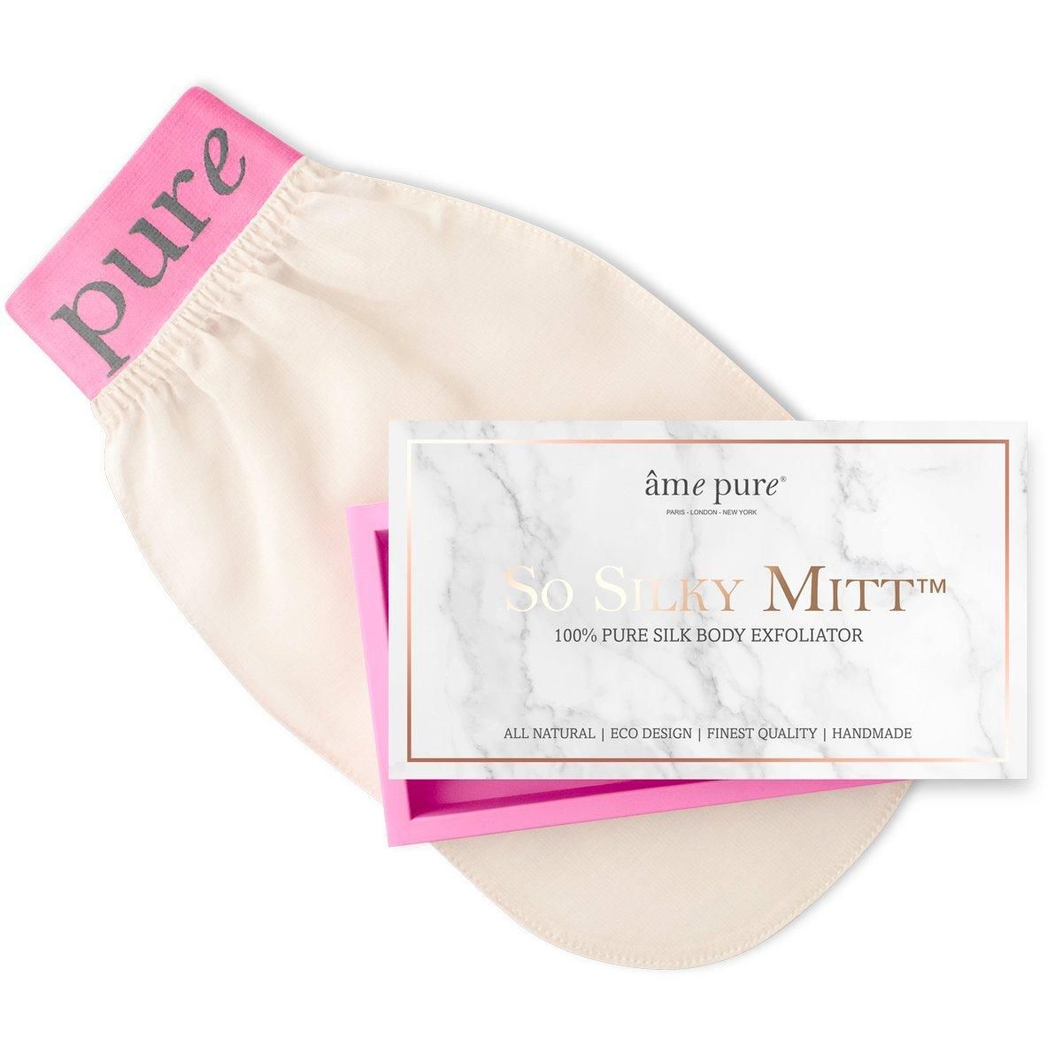 So Silky Mitt™️ | 100% Pure Silk Exfoliating Mitt