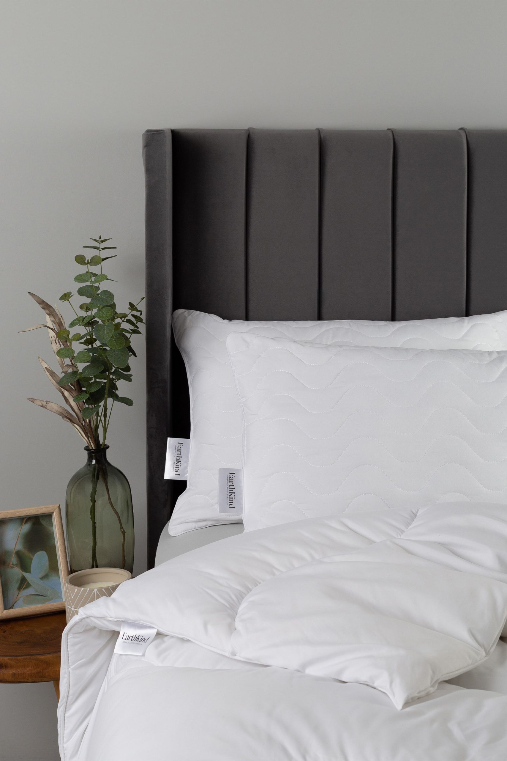 2 Pack Synthetic Medium Support Pillows