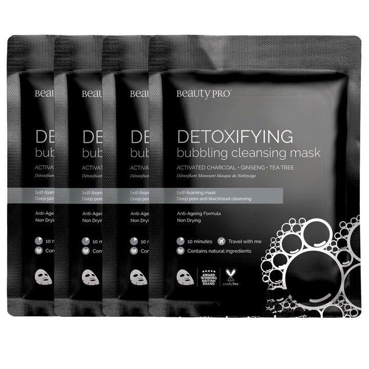 Detoxifying Bubbling Cleansing Mask - Pack Of 4