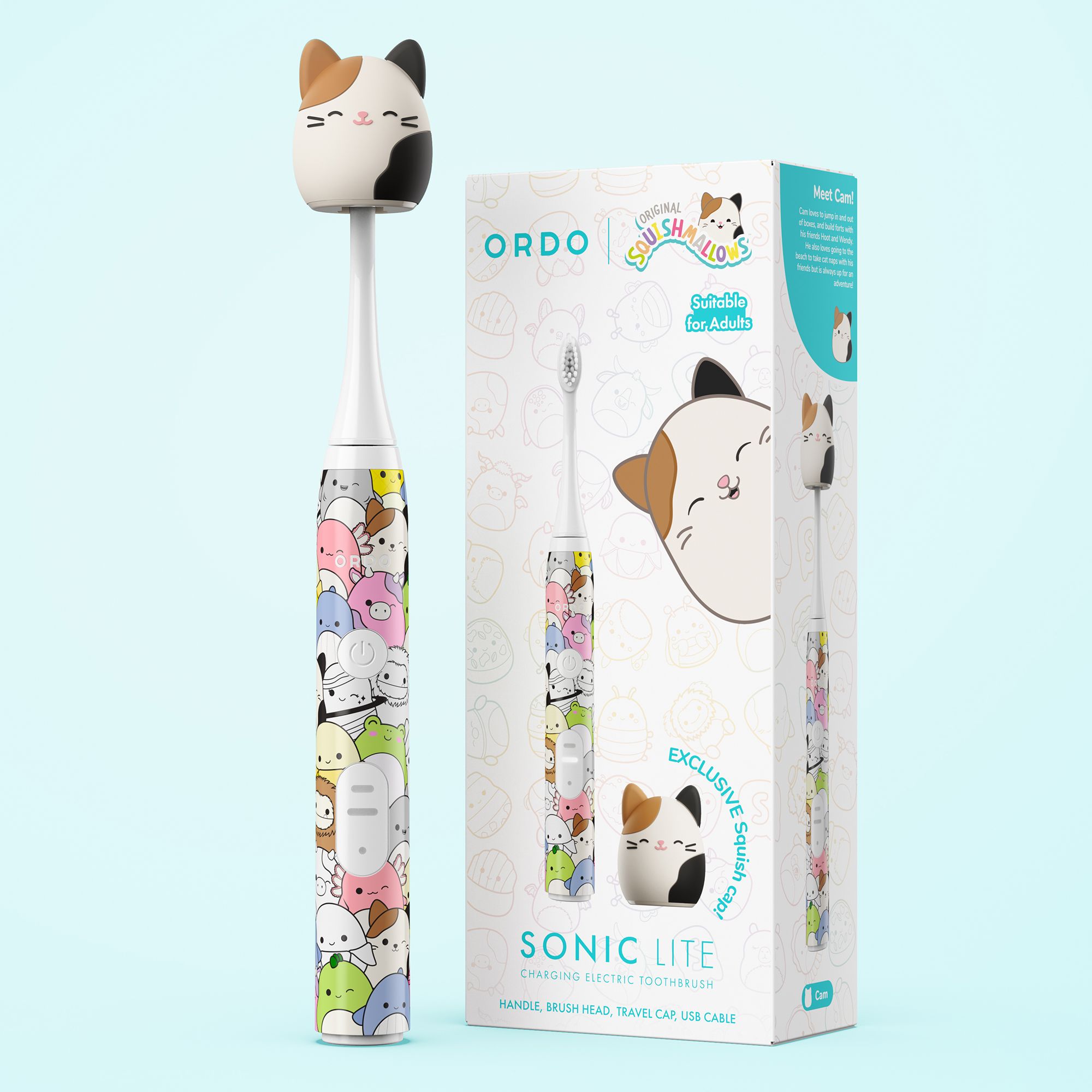 Sonic Lite Kids Toothbrush Squishmallows