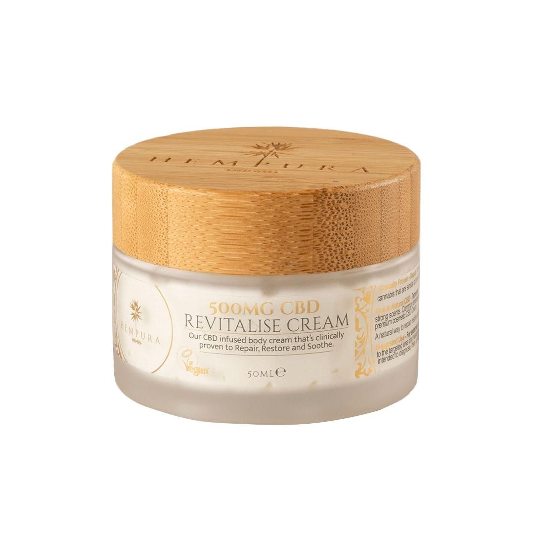 500mg Revitalise CBD Cream with Terpenes (50ml)