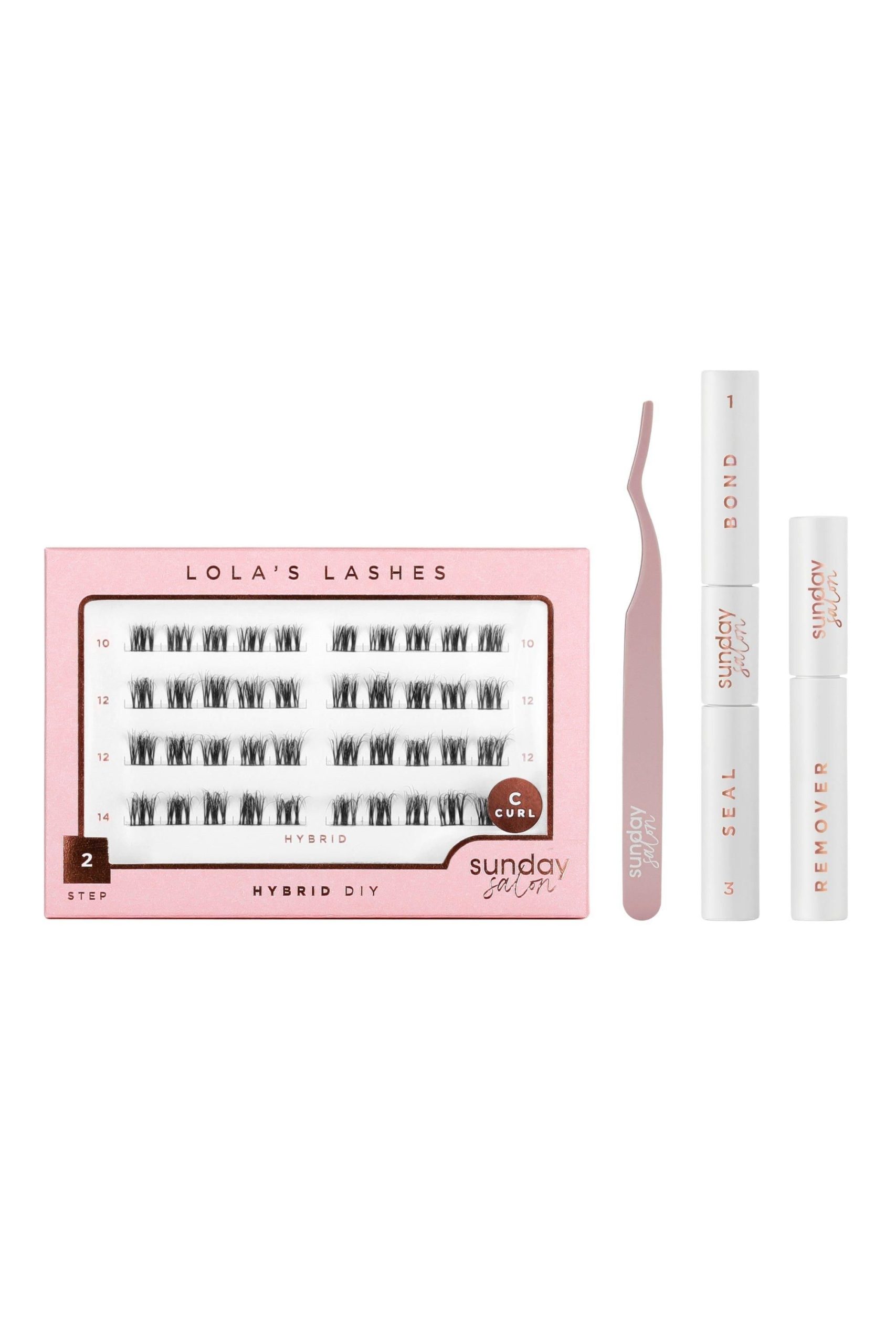 Lola's Lashes "Hybrid" DIY Lash Extensions Starter Set