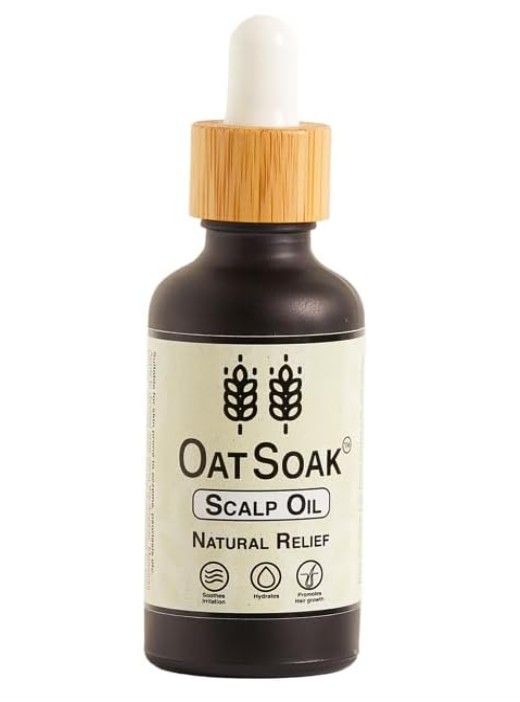 OatSoak Scalp Oil 50ml. 100% Natural Oat Oil.