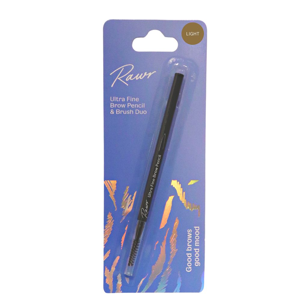 Ultra Fine Brow Pencil & Brush Light Brown