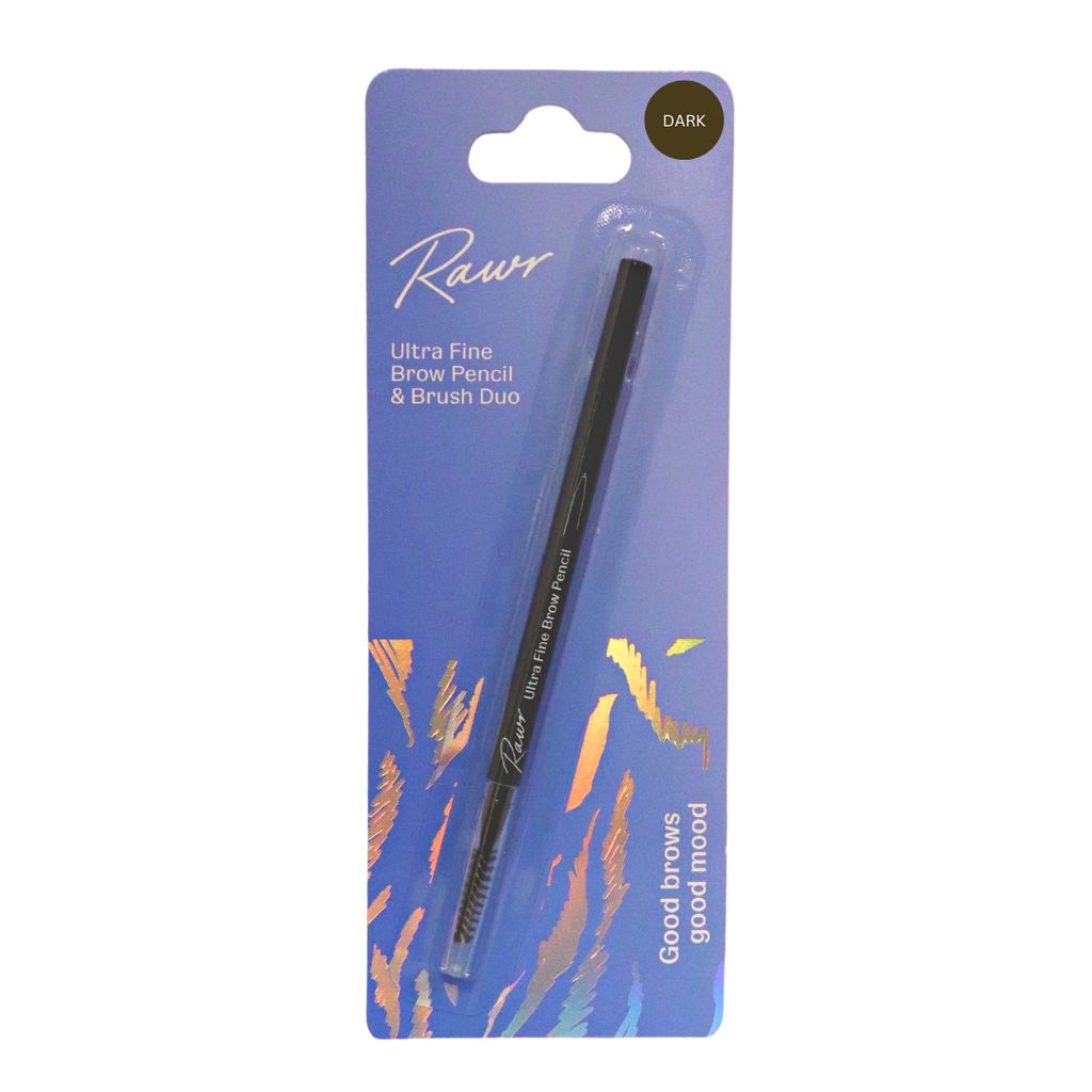 Ultra Fine Brow Pencil & Brush Dark Brown