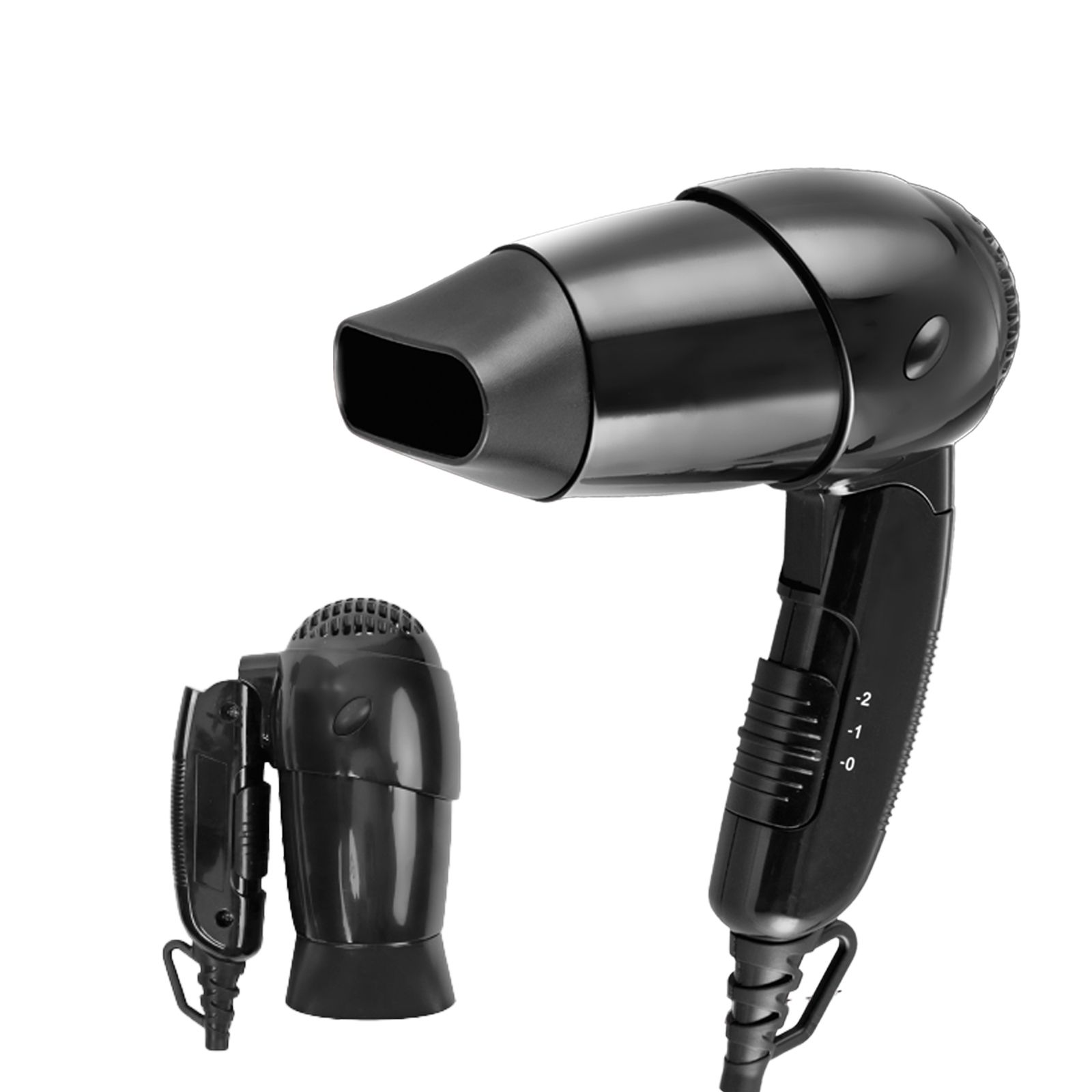 Travel Foldable Hair Dryer 1000W-1200W 2 speeds