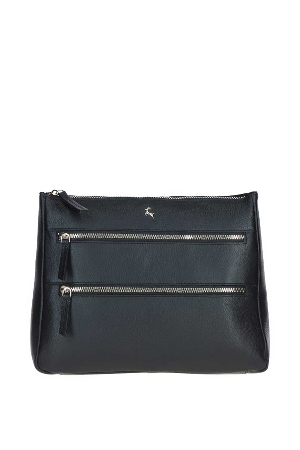 'Aintree' Genuine Leather Shoulder Bag