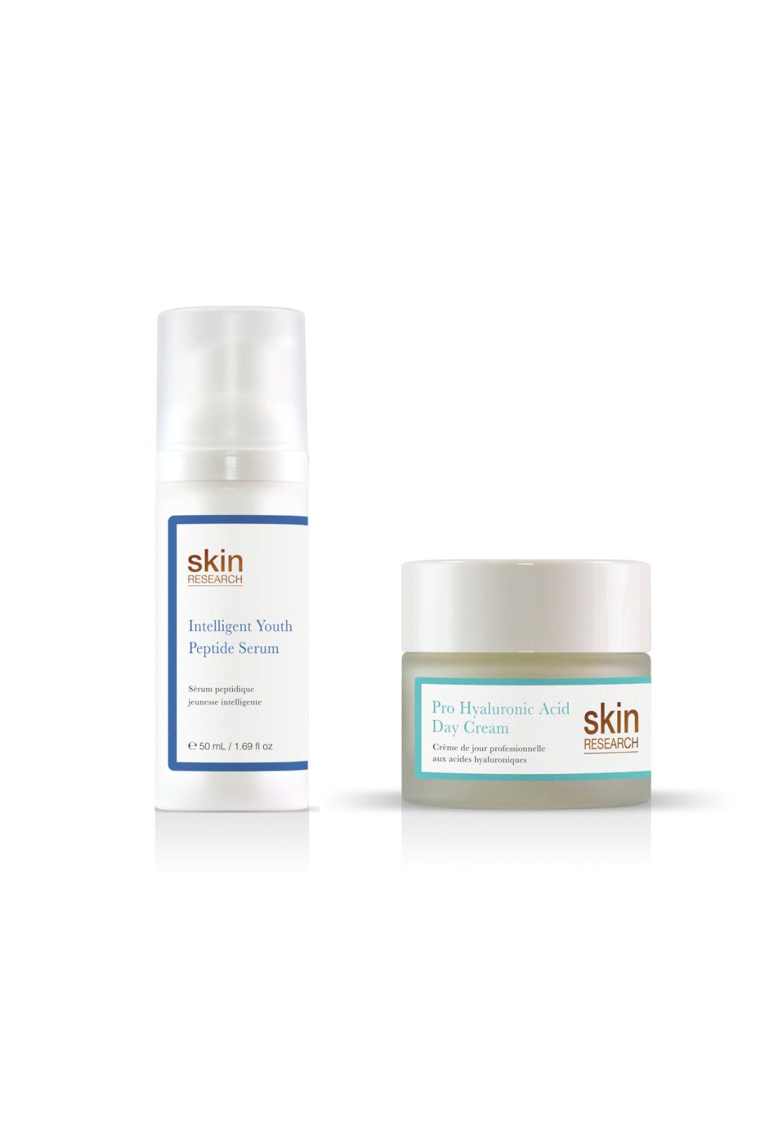 Pro Hyaluronic Acid Day Cream + Youth Peptide Serum 60ml