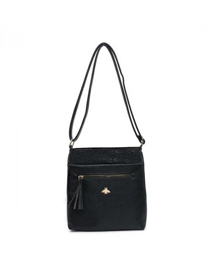 Tassel Bee Badge Messenger Bag/ Cross Body Bag