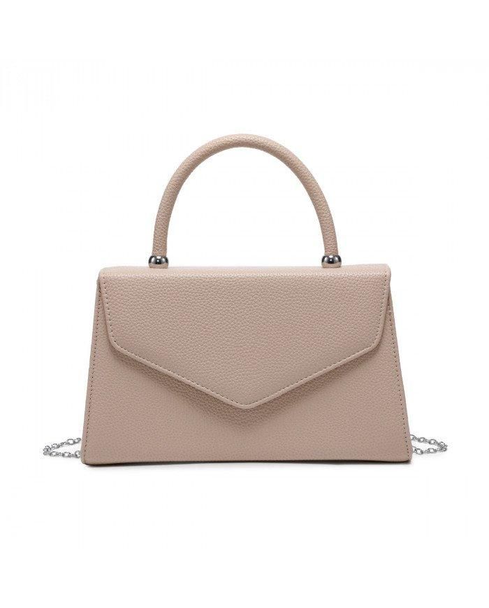 Top Handle Pu Clutch Bag