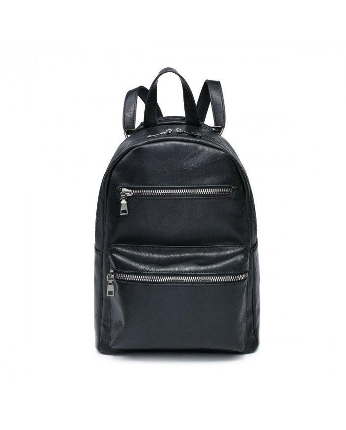 2 Zipped Front Pockets Backpack