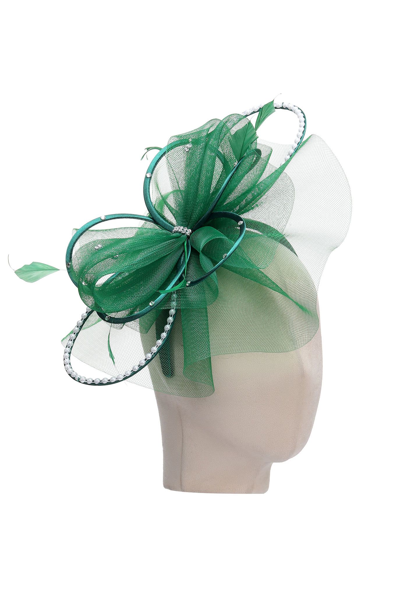 Jewelled Temptation Exquisite Feathered Fascinator