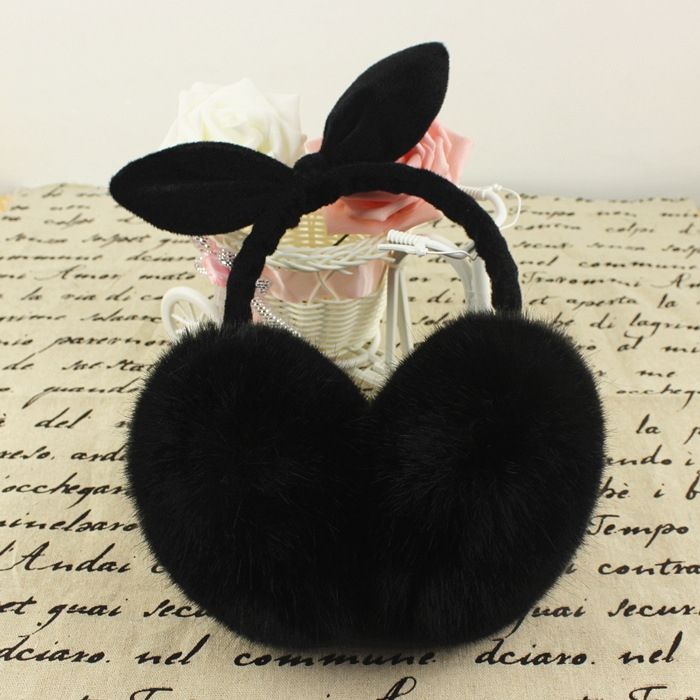 Ribbon Adorned Earmuffs