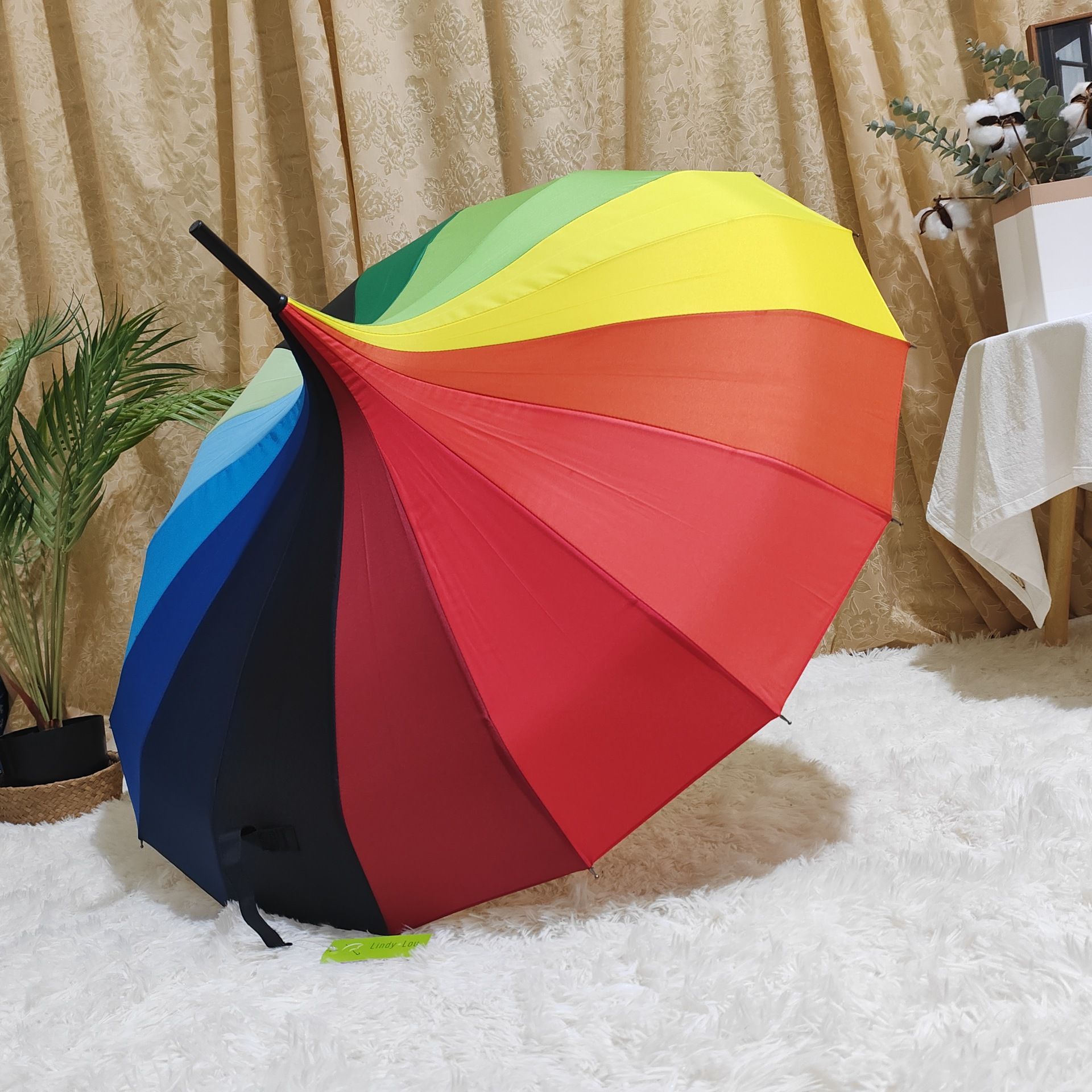 Rainbow Long Pagoda Umbrella
