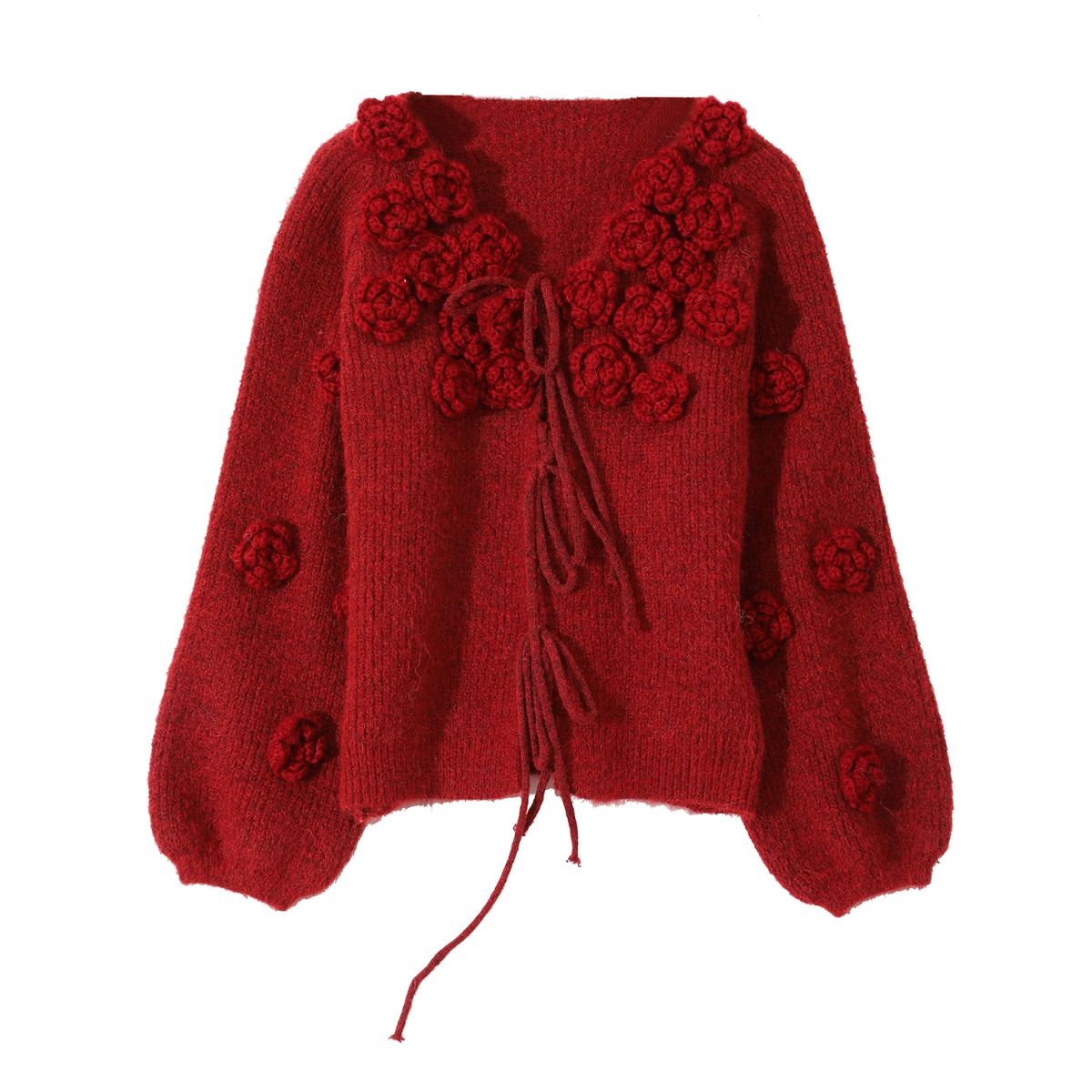 Rosebud Knit Cardigan