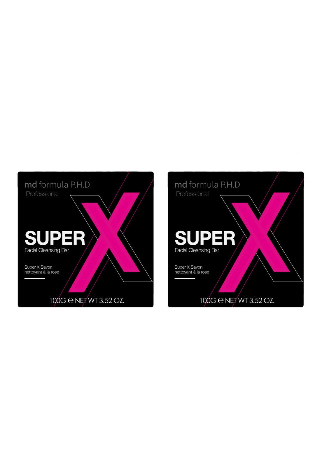 Super X Facial Cleansing Bar 100g x 2 Duo Pack