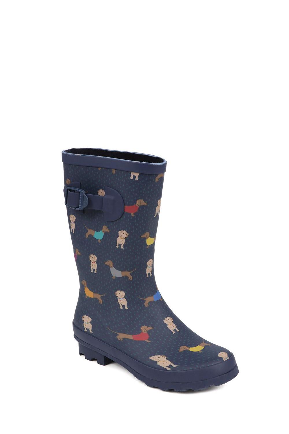 Patterned Wellington Boots