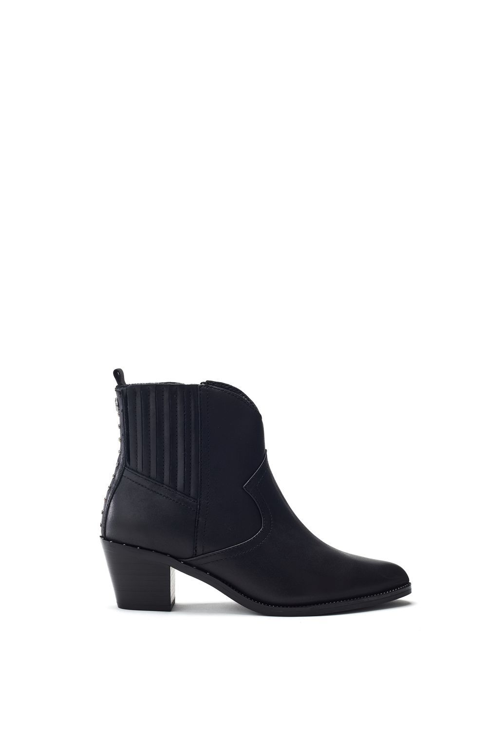 'Anniee' Leather Heeled Boots
