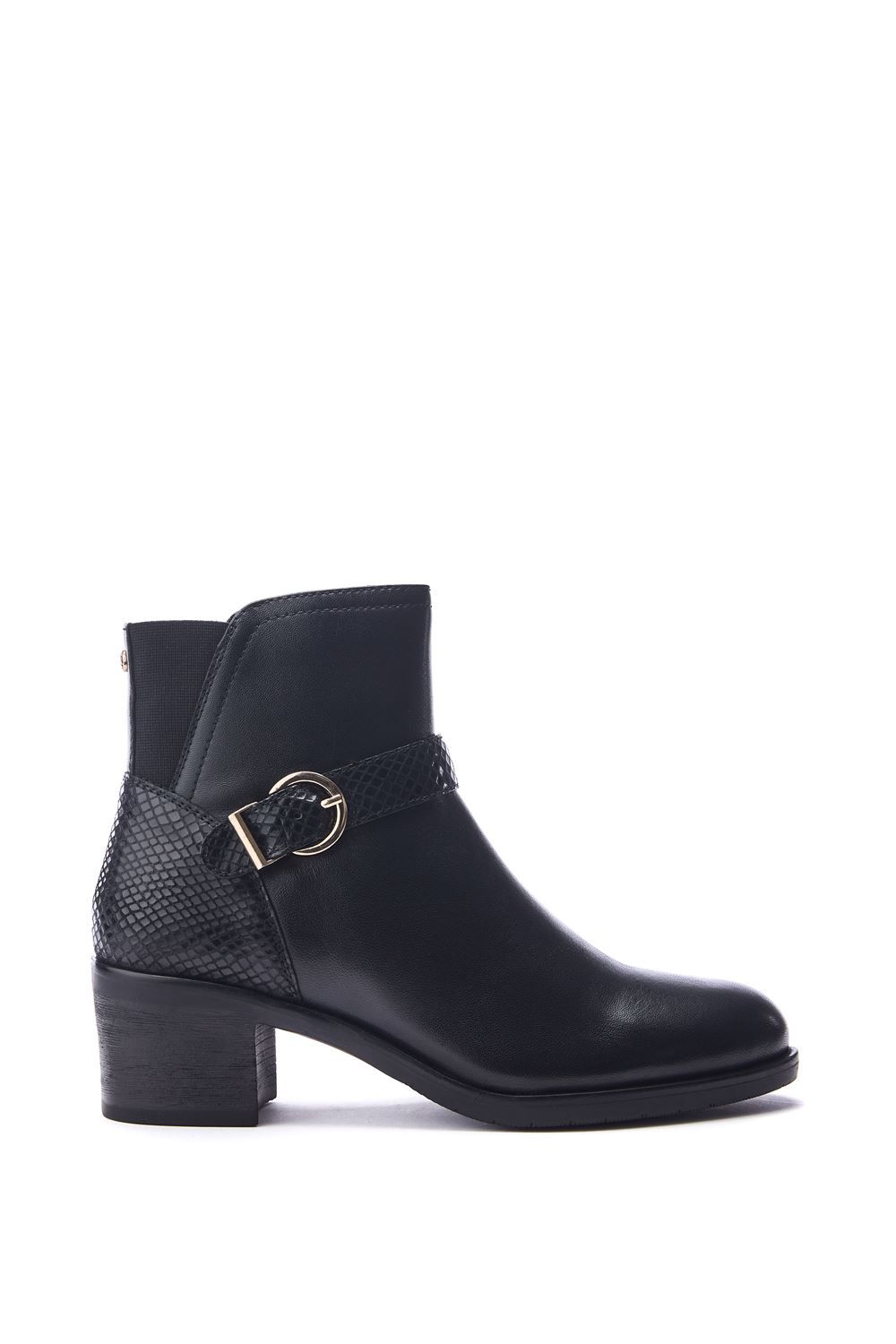 'Leighton' Leather Heeled Boots