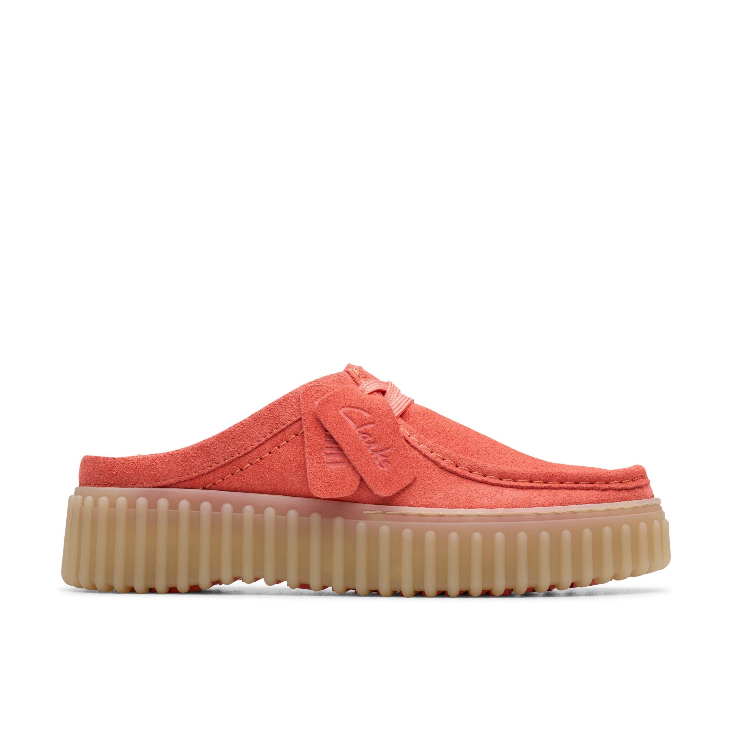 Torhill Mule Coral Suede Mules