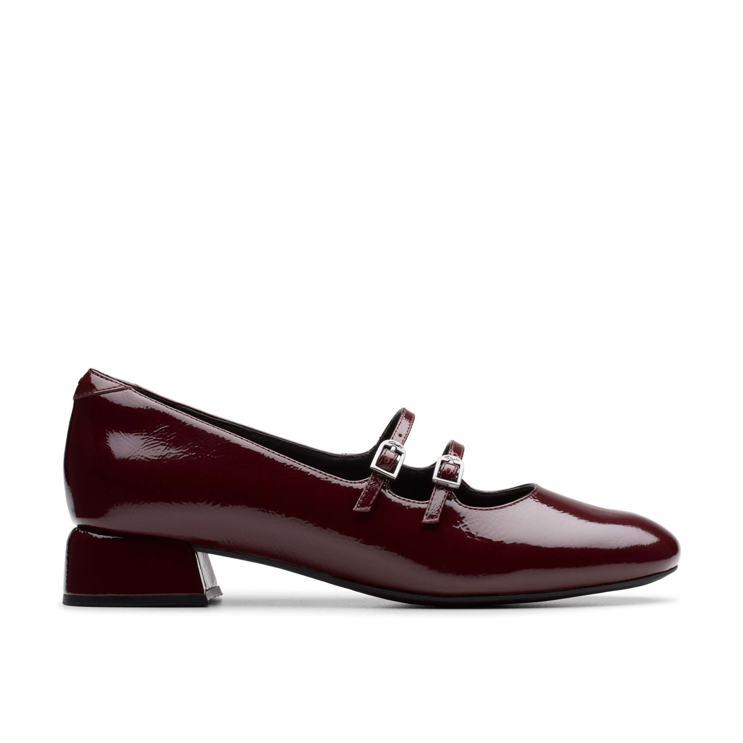 Daiss 30 Shine Burgundy Patent Mary Jane