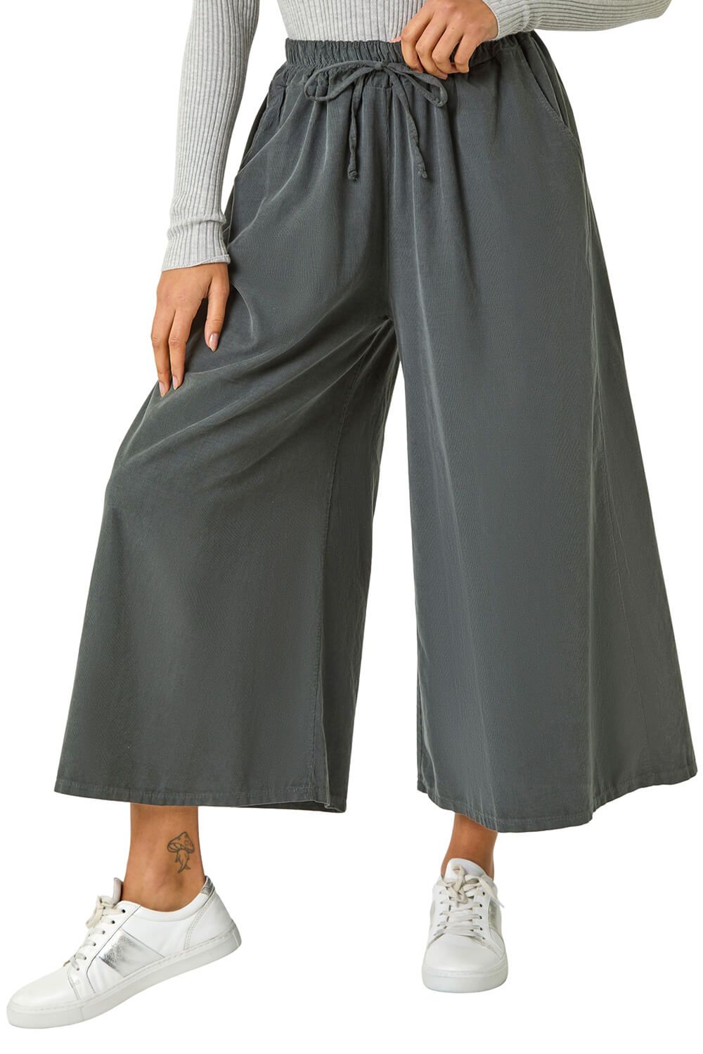 Baby Corduroy Wide Leg Culotte