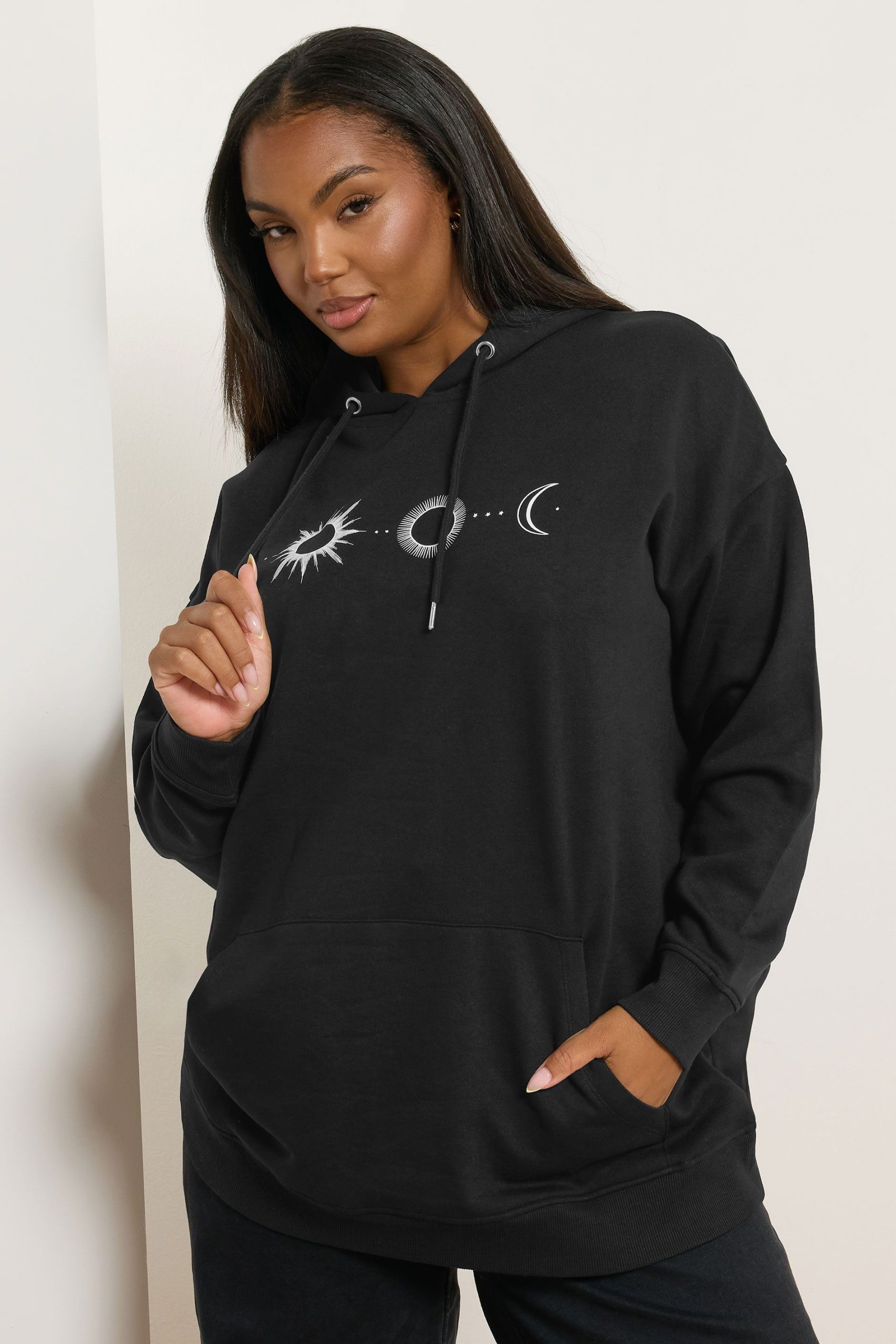 'Celestial Dreamer' Back Print Hoodie