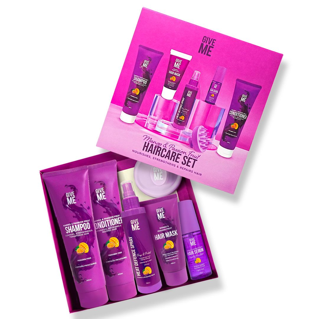 Full Hair Care Strengthen & Repair Gift Set - Mango & Passion Fruit