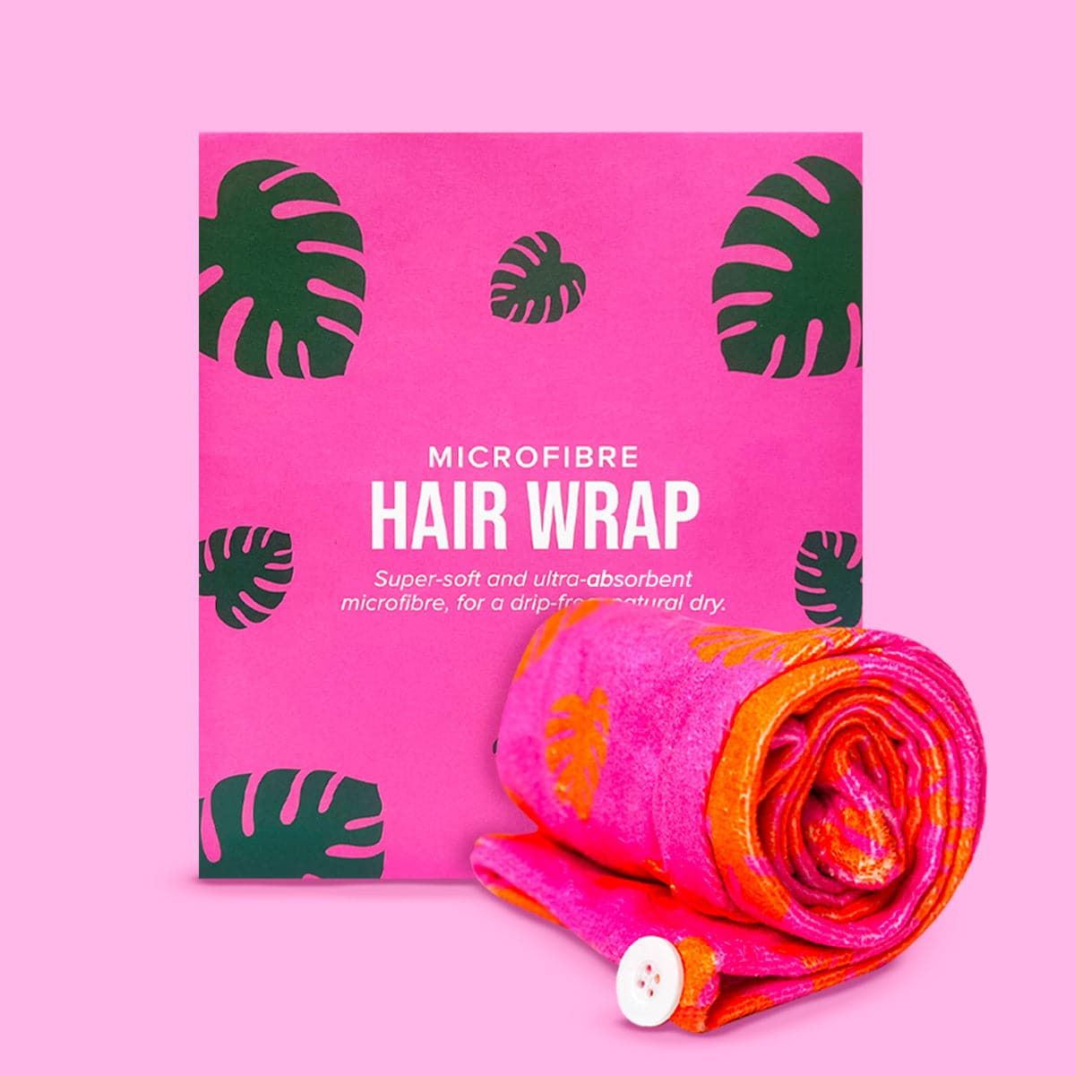 Microfibre Hair Wrap Towel - Fast Drying & Absorbent