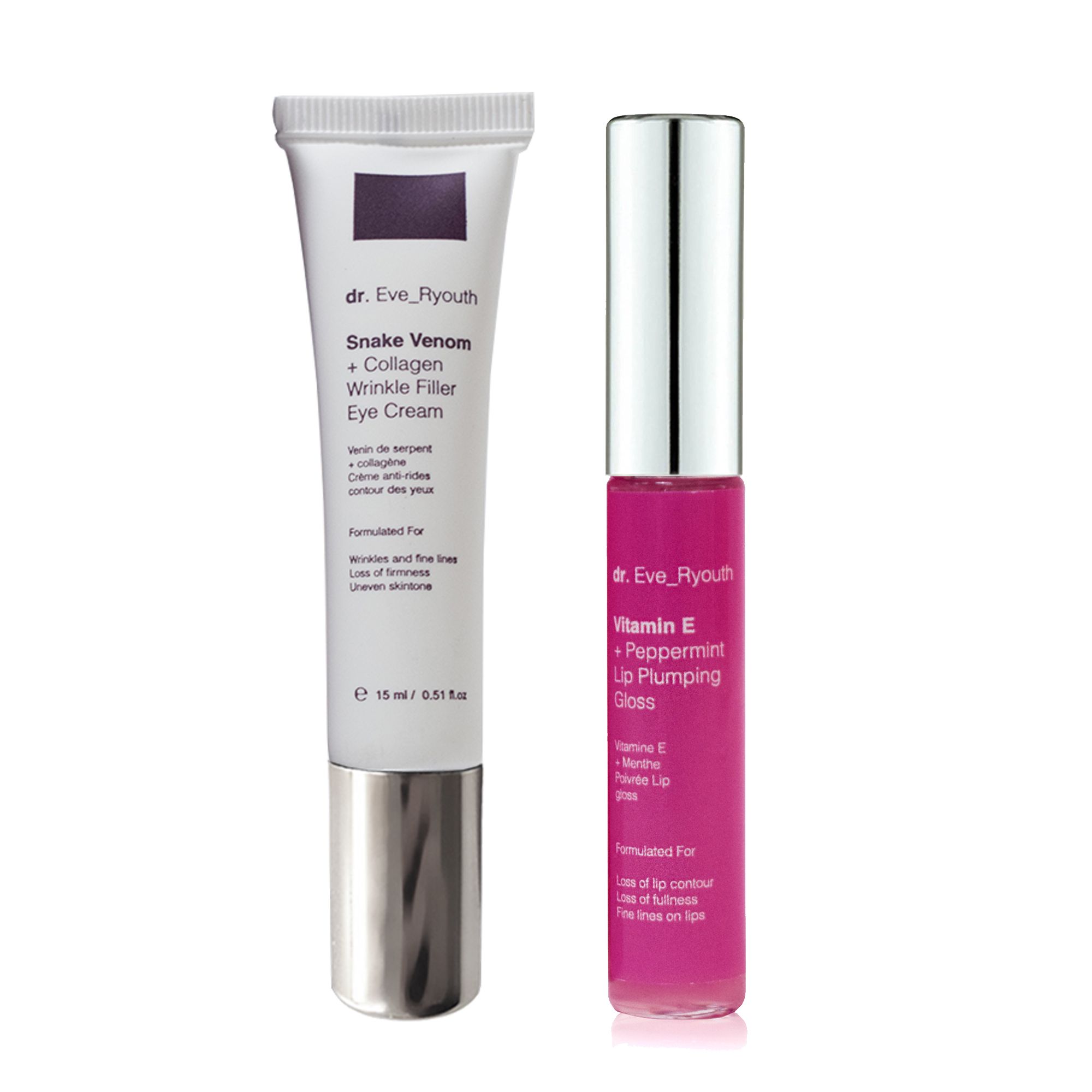 2pc Youth Lip Plumper & Pro-Eye Cream Set
