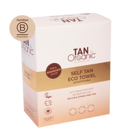 Self Tan Eco Tanning Towel 2 x 10ml