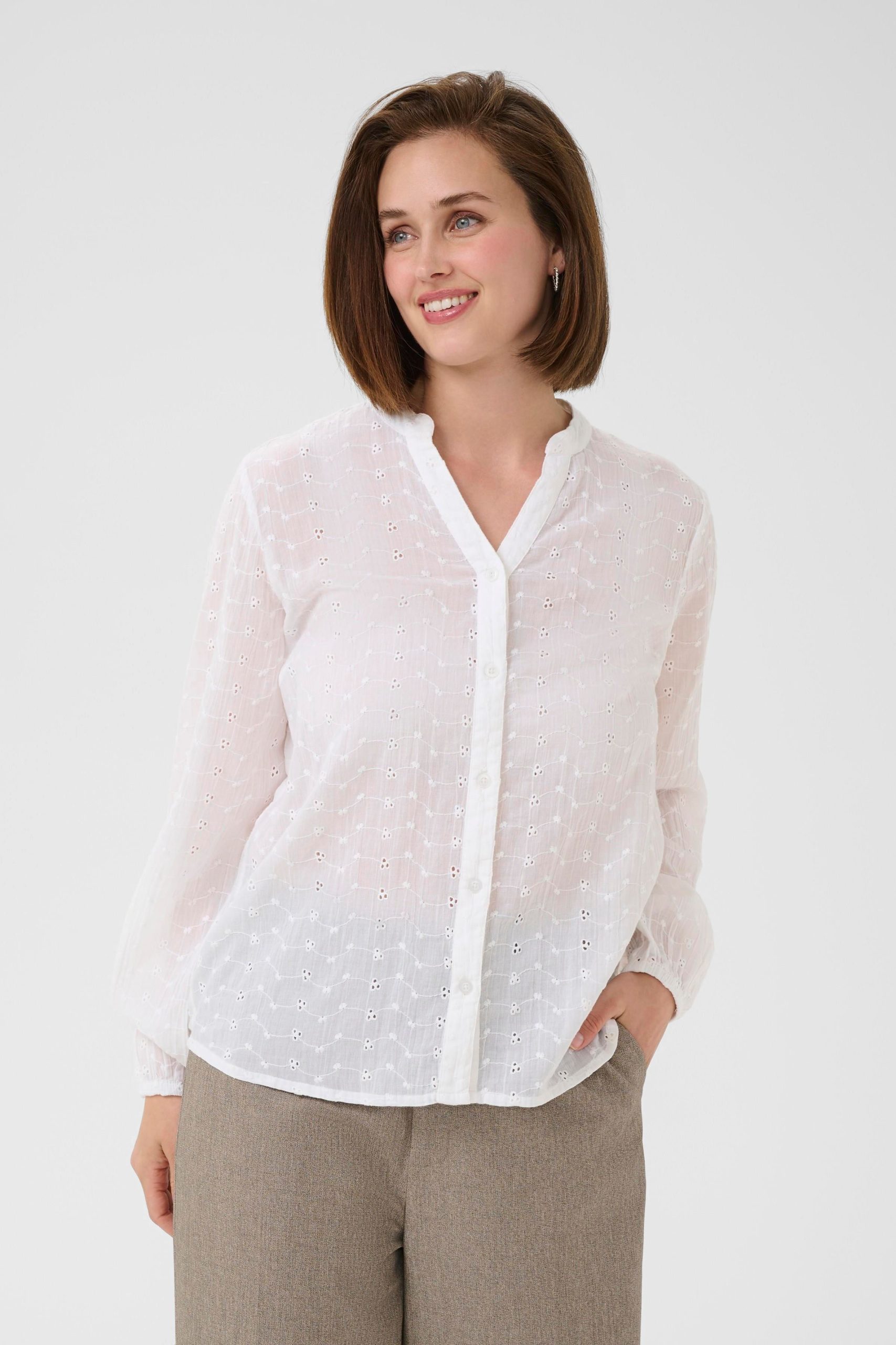 KAmay V-Neck Long Sleeve Shirt
