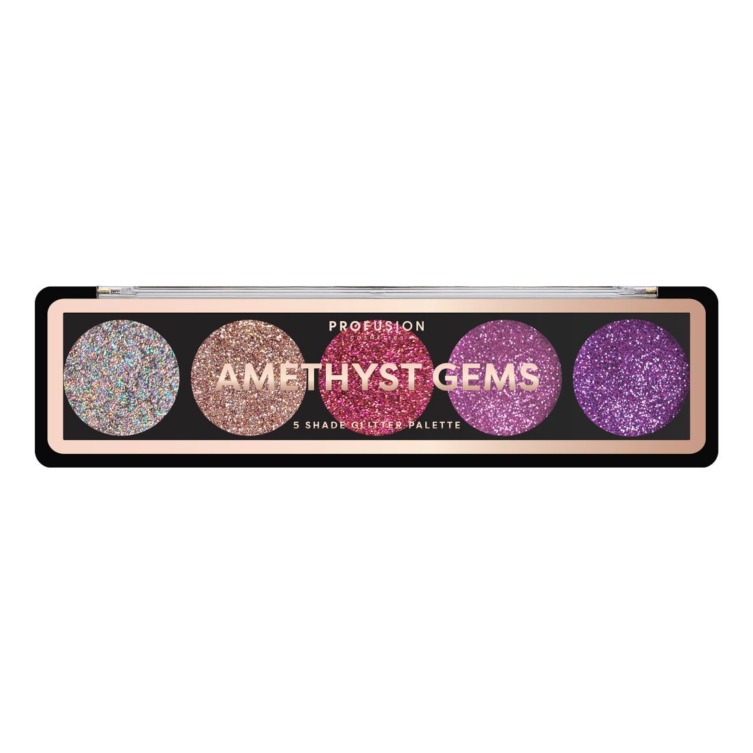 Amethyst Gems - 5 Shade Glitter Palette