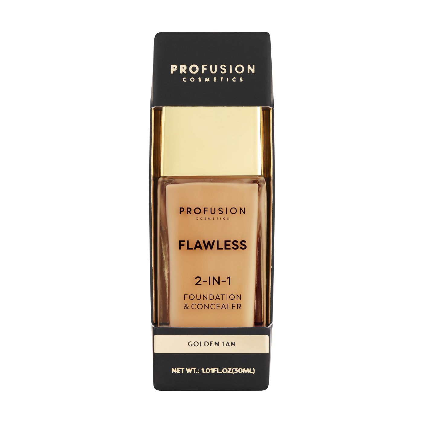 Flawless 2-in-1 Foundation & Concealer Golden Tan