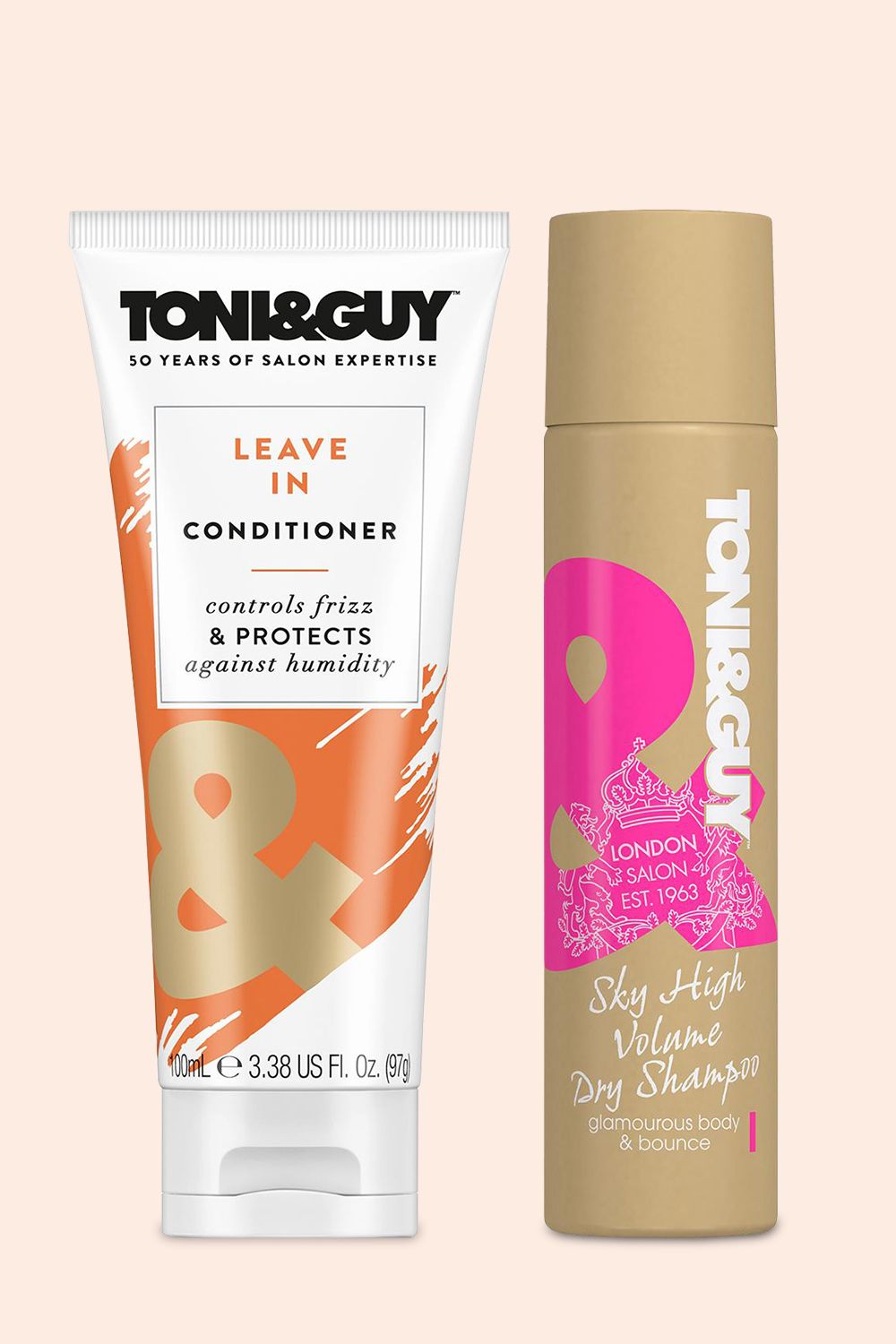 Leave In Conditioner,100ml & Glamour Sky High Volume Dry Shampoo,250ml