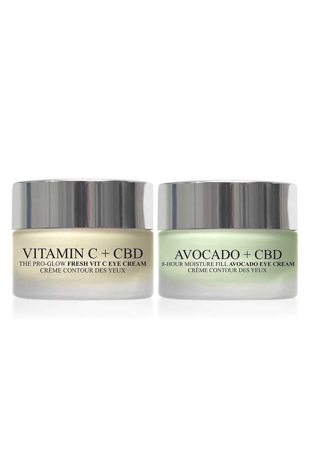 Avocado Anti-Wrinkle Eye Cream 20ml + Vitamin C Anti-Aging Eye Cream 20ml