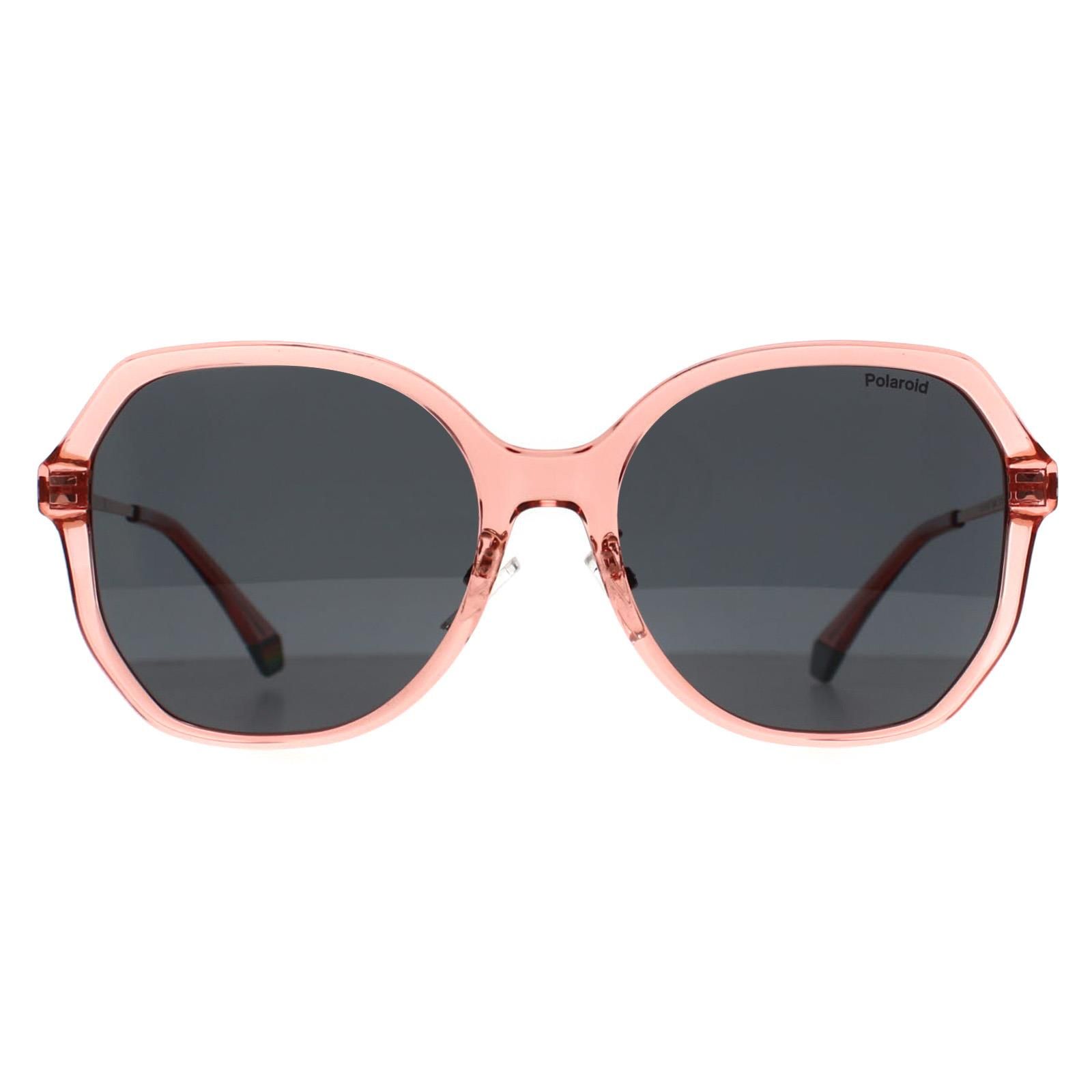 Butterfly Transparent Pink Grey Polarized PLD 6177/G/S