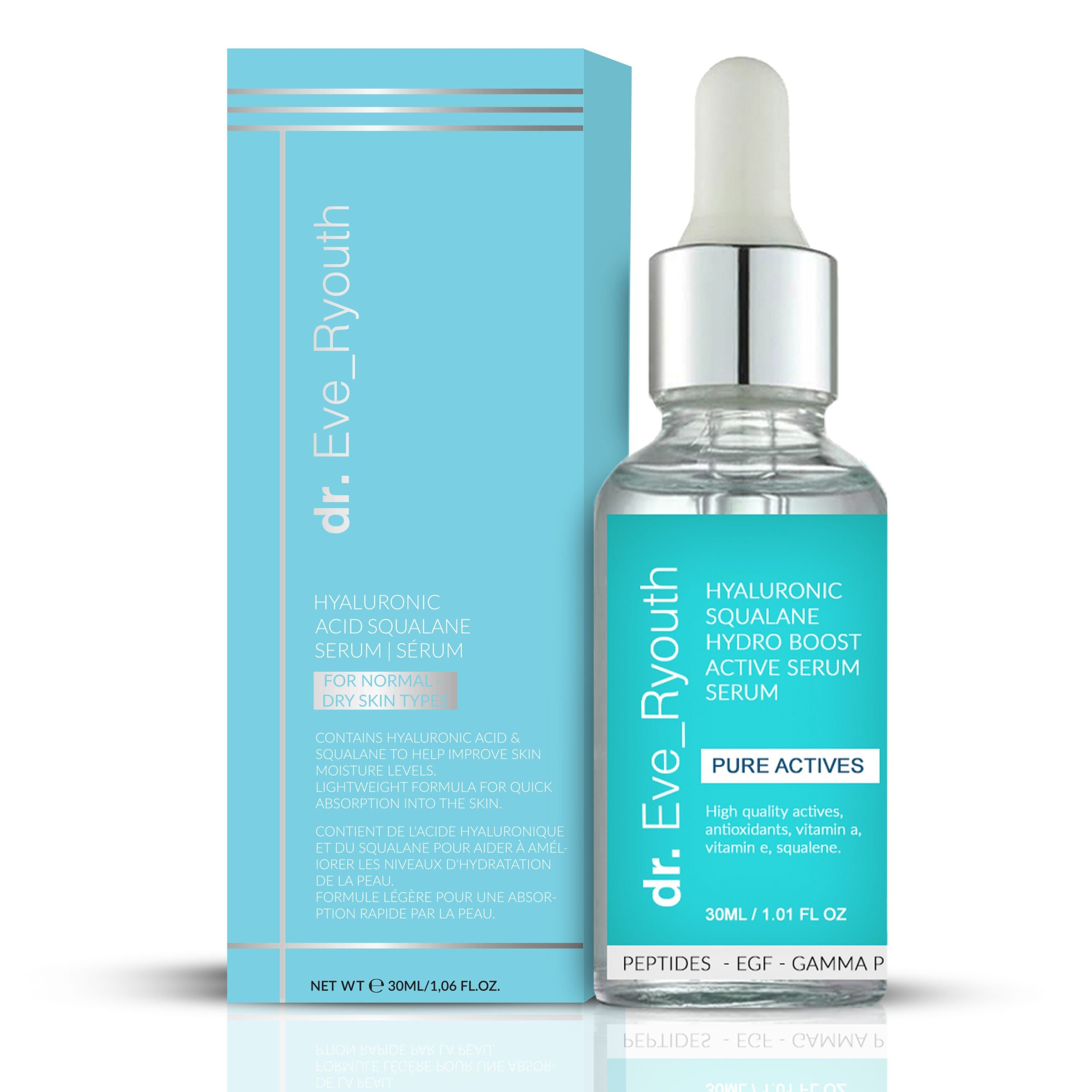 Hyaluronic Acid Squalane Anti-Aging Active Serum 30ml