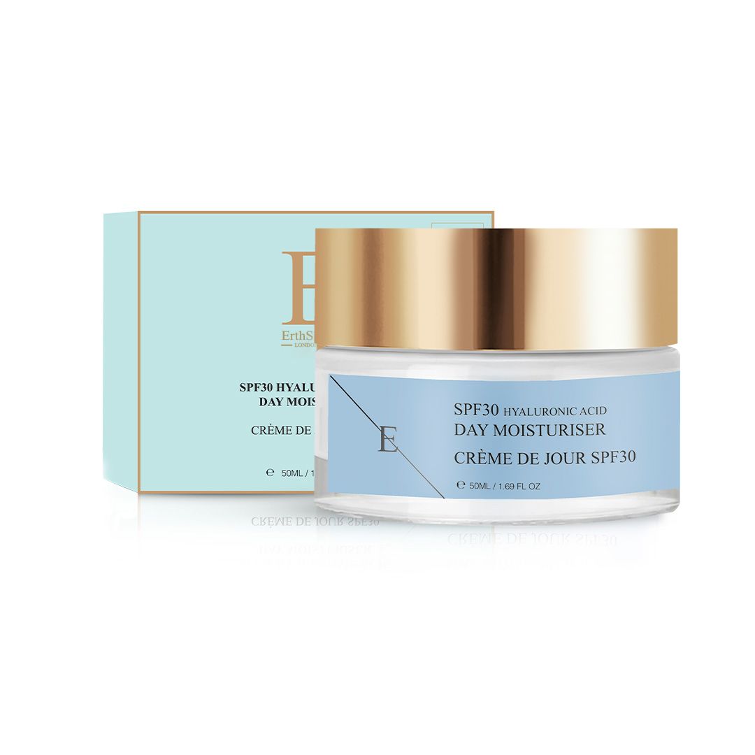 Erth Skin London- SPF 30 Hyaluronic Acid Anti-Aging Day Cream 50ml