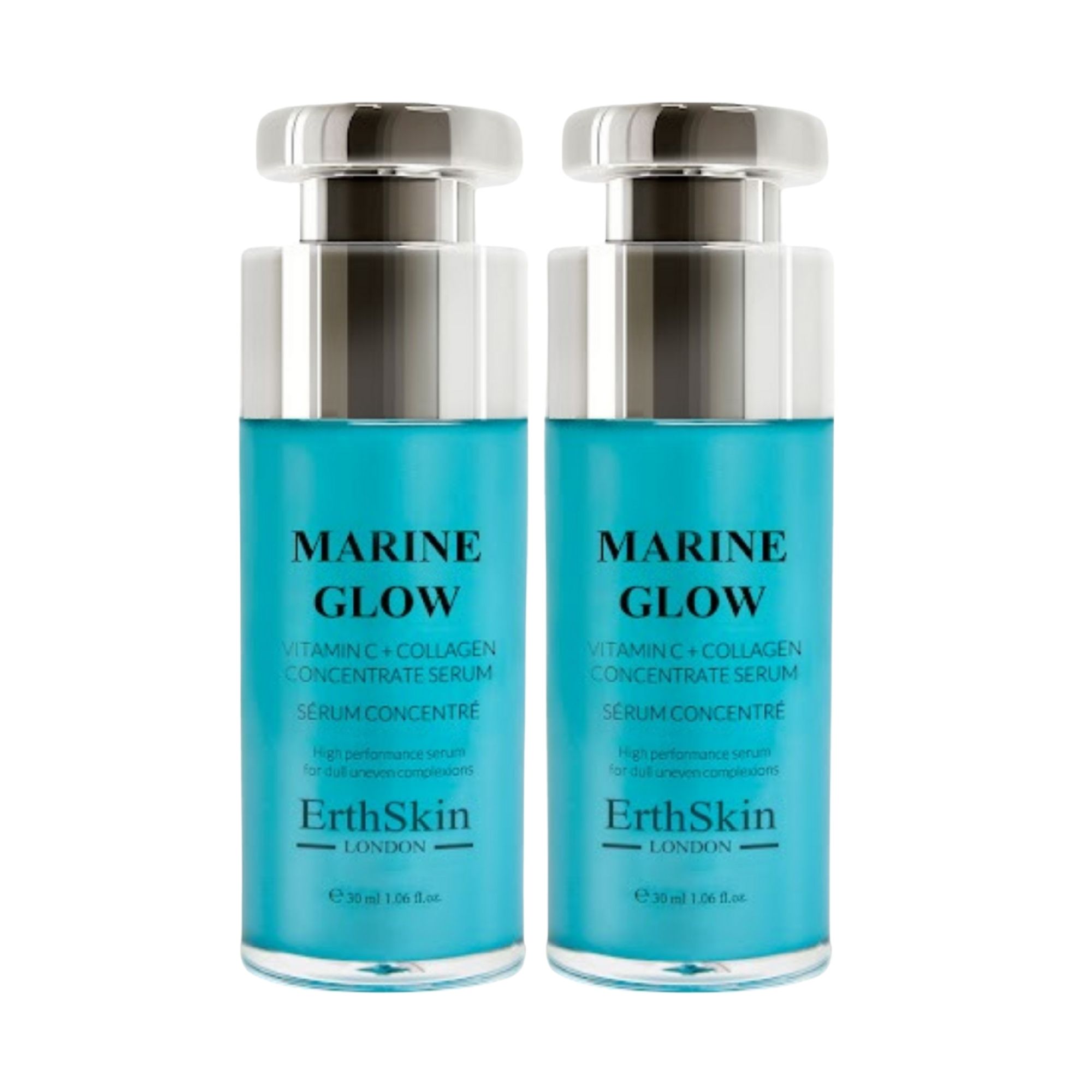 2x Marine Glow Vitamin C + Collagen Concentrate Serum 30ml