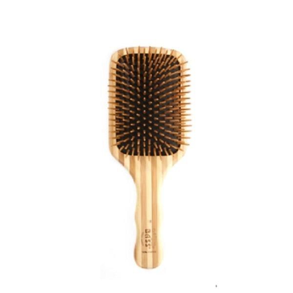 Green Large Paddle Brush