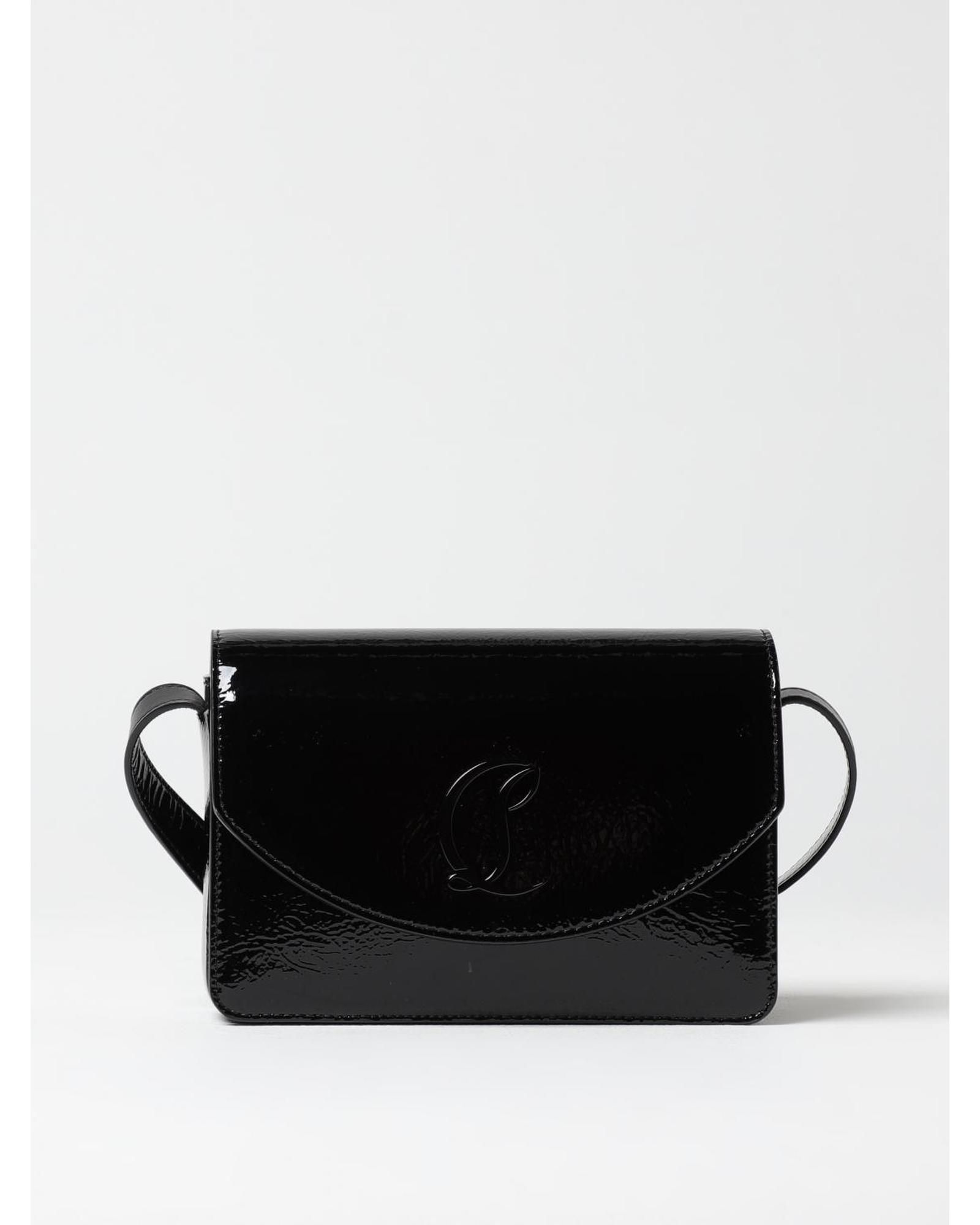 Small Cabata Patent Leather Clutch- Black Mini Bags