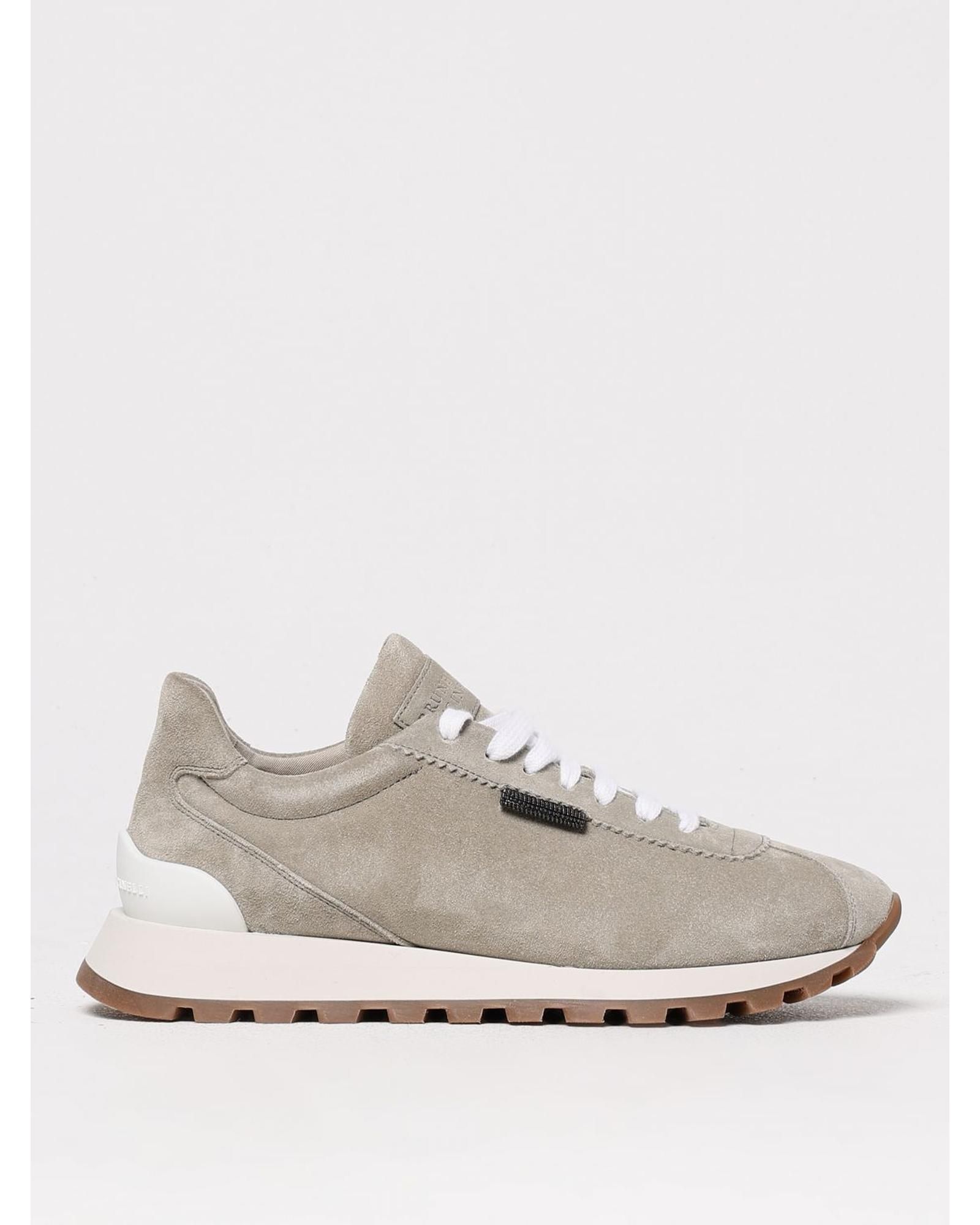 Suede Sneakers Casual Low Top Wo - Green