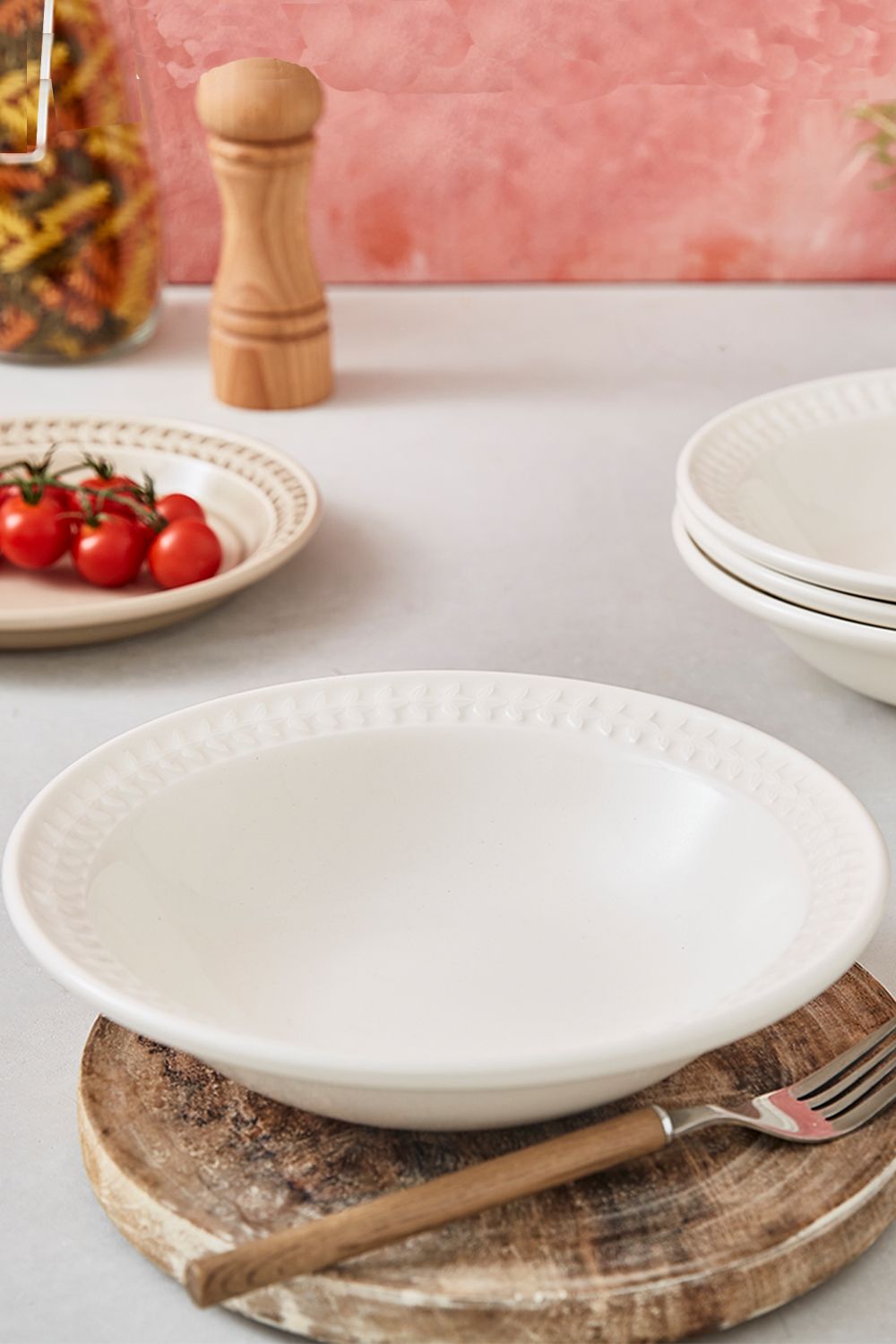 'Botanic Garden Harmony' Set of 4 Pasta Bowls