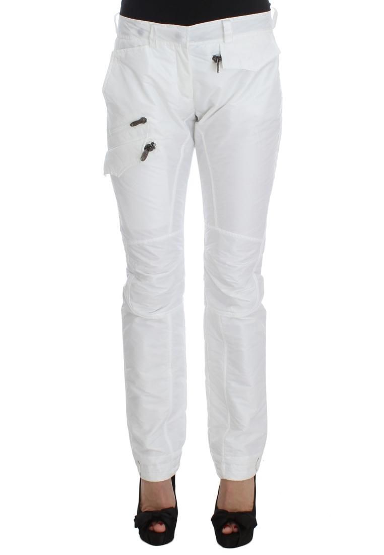 Casual Pants Designer Style- White Jeans