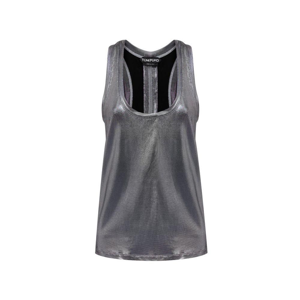 Sleeveless Tank Top- Gray T-Shirts