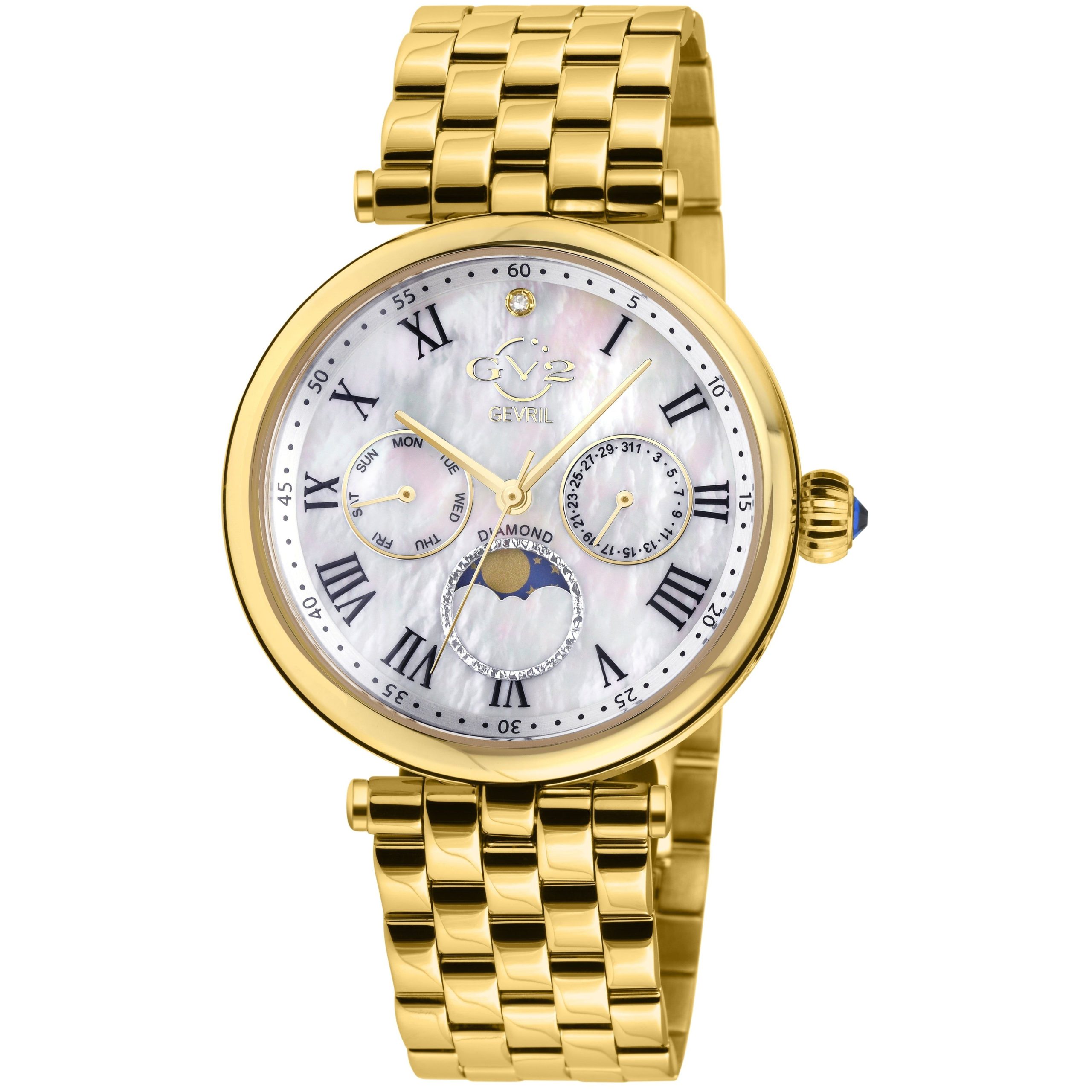 Florence Mother of Pearl Dial Diamond 12513 Swiss Quartz Watch