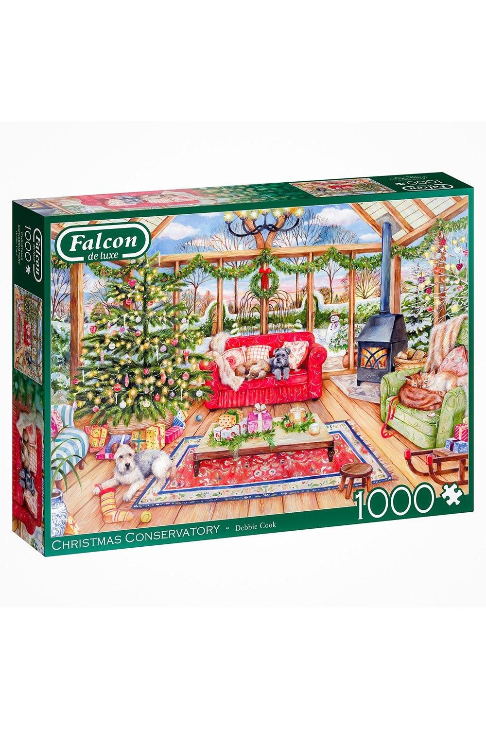 Deluxe Christmas Conservatory 1000 Piece Jigsaw Puzzle